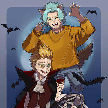 ハロウィン三馬鹿