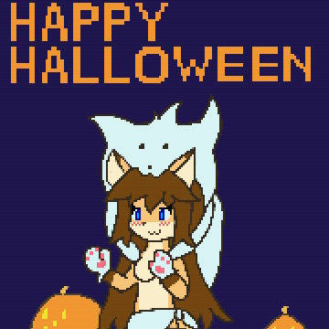 ハロウィンきつね