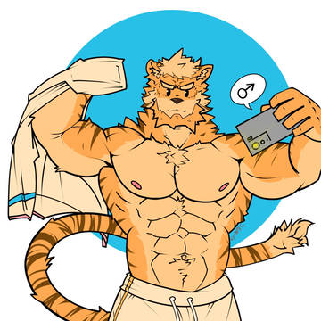 爱显摆的大老虎🐯