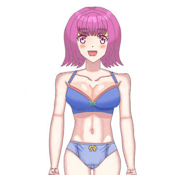 色塗りできた（下着モード）
