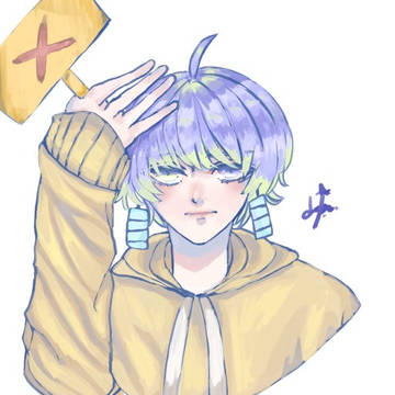 男子上色练习