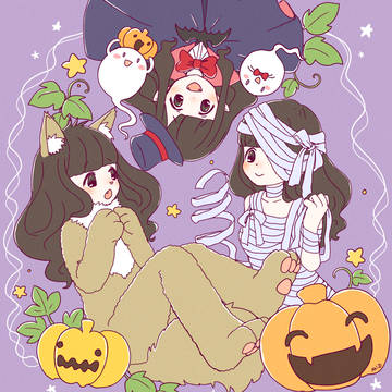 ハロウィンさなえちゃん