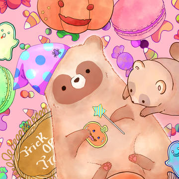 とりっくぉぁたぬき