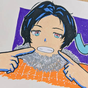 「い。」って言ってる女の子