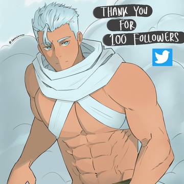 Twitter 100 follower thank you