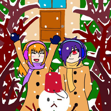 学校で制作したイラスト03
