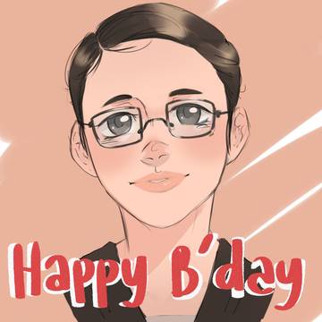 Birthday drawing