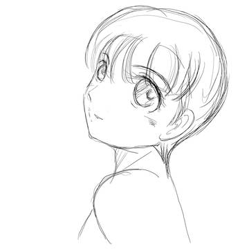 ラフ画 ショート好き？