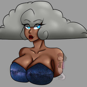 OC: Cloud lady