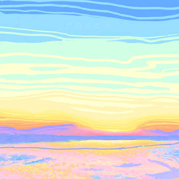 《雪景小品》