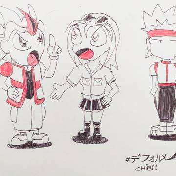 Trio chibi !!!