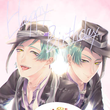 フロイド ジェイド お誕生日おめでとう🎂🎉💕