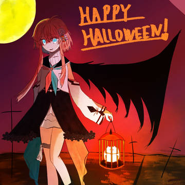 花雲くゆり　ハロウィン2021