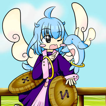 イルカぬいぐるみハーフ