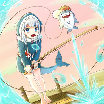 Gawr Gura fanart