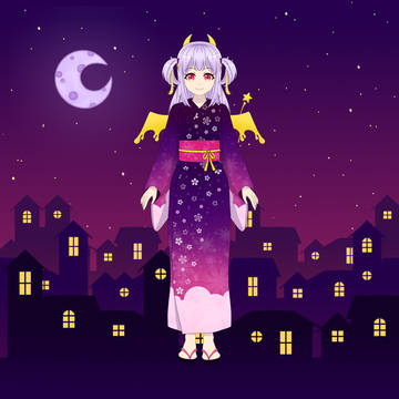 Model 1.0 - Yukata Outfit
