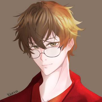 かわいいメガネ男子
