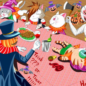 ハロウィンイラスト3