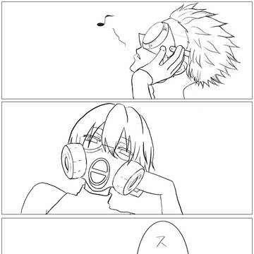 マズレ練習