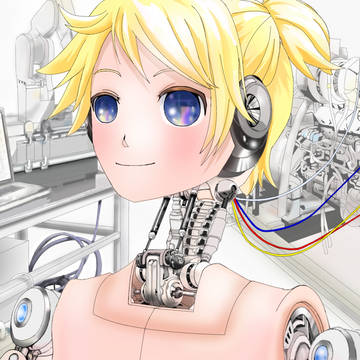 ロボット　鏡音レン