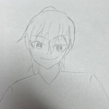 オリキャラ 線画→デジタル