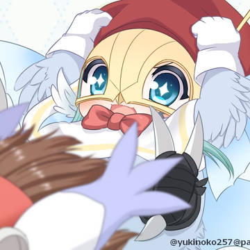 セイレーンちゃんとシルフィーちゃん