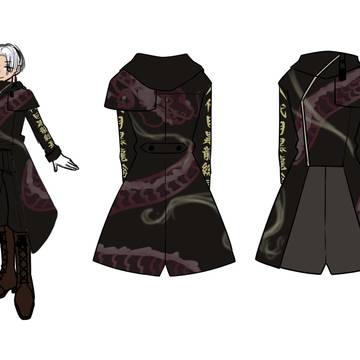 狂人シリーズ黒龍特攻服デザインして頂きました!!!