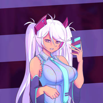 Prinze Eugen cosplaying Miku