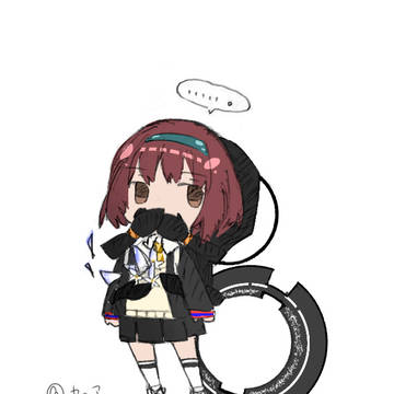 二胡ちゃん落書き