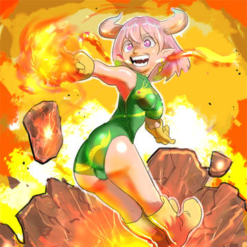 火の精霊 サラマンダー
