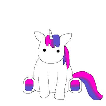 Bisexual Pride Unicorn