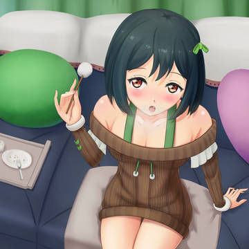 栞子は膝枕で耳かいてあげる