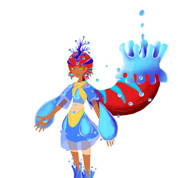 アナザーエデンキャラクターデザインコンテスト「サーラ」