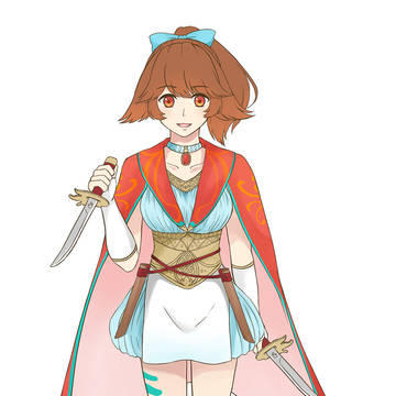 火の精霊 サラマンダー 転生少女