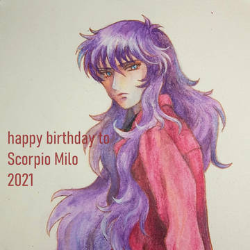 ☆矢落書き 2021ミロ誕