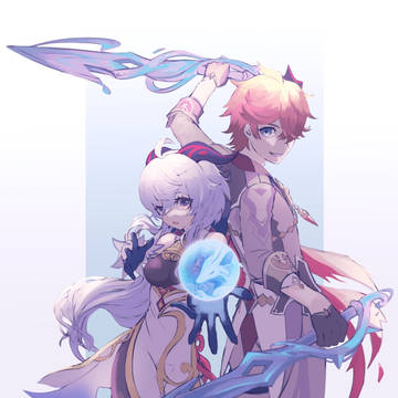 甘雨とタルタリヤ