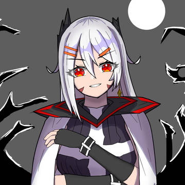 银发·红眼·女/white hair·red eyes·girl