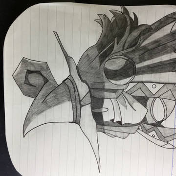 『バッドボスブラザーズ』ドロシア模写