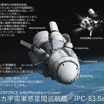アメリカ宇宙軍惑星間巡航艦 IPC-83 Serenity