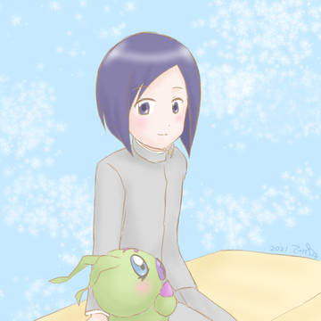 賢ちゃんとワームモン