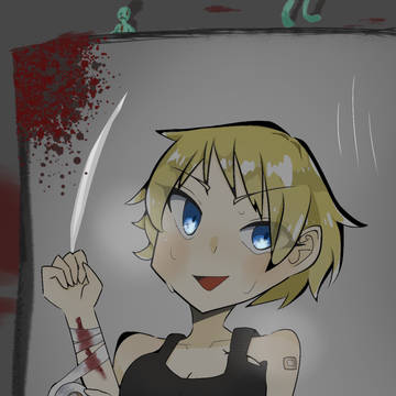 ゾンビ映画にいそうなお姉さんキャラ