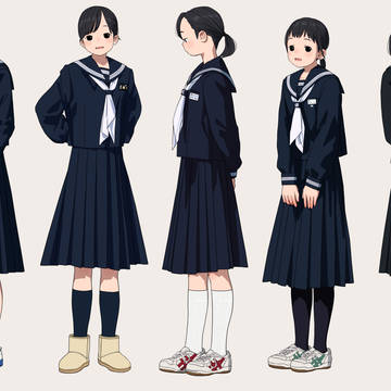 実在中学校制服×23校