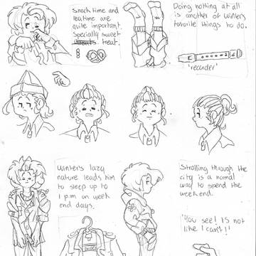 Winter - Character concept