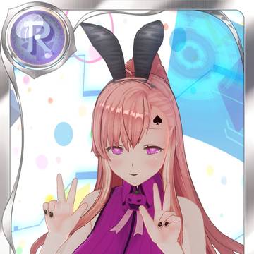 ダブルピース（バニー）