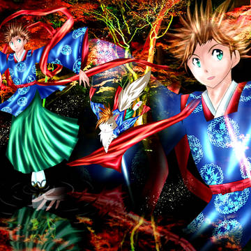 静かなる紅葉