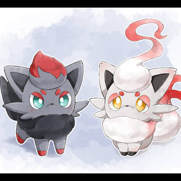 ゾロアとヒスイゾロア