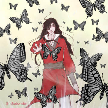 天官賜福 らくがき