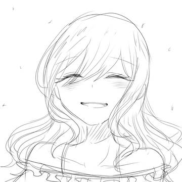 ジュビア落書き