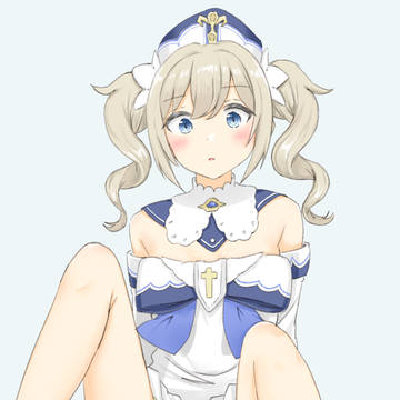 無防備なバーバラさん