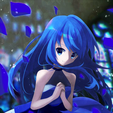 青